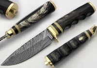 Damascus Hunting Knife