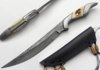 Damascus fillet Knife