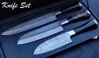 Damascus Chef Knife set