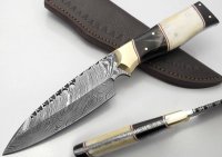 Damascus Hunting Knife