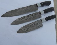 Damascus Chef Knife set